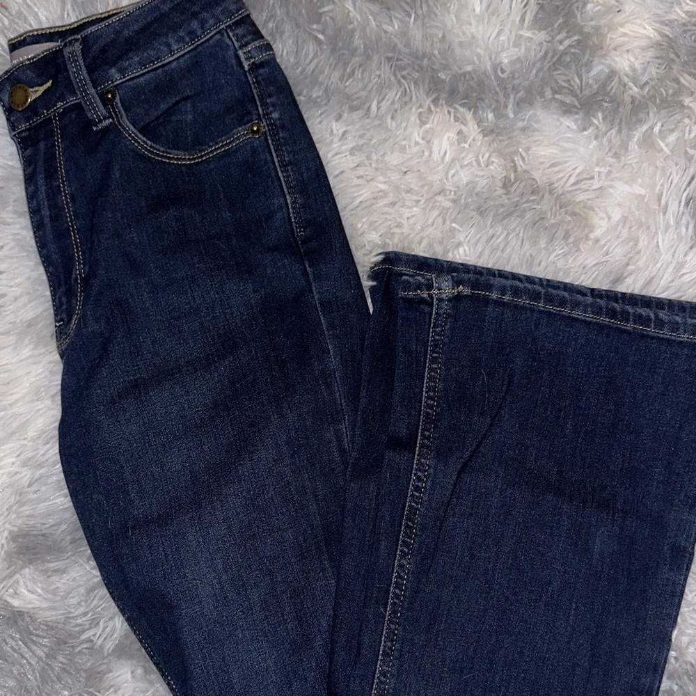 Just USA Dark Blue Women's Jeans - EUC Size 2